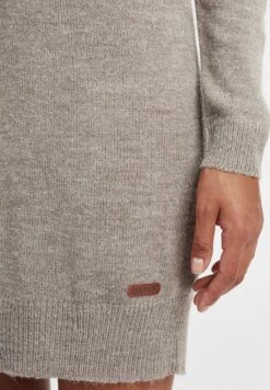 OXMO Oxnatti - Gebreide Jurk - Stone Mix -OXMO Verkoopwinkel 00bec67566034273919c432376330a53