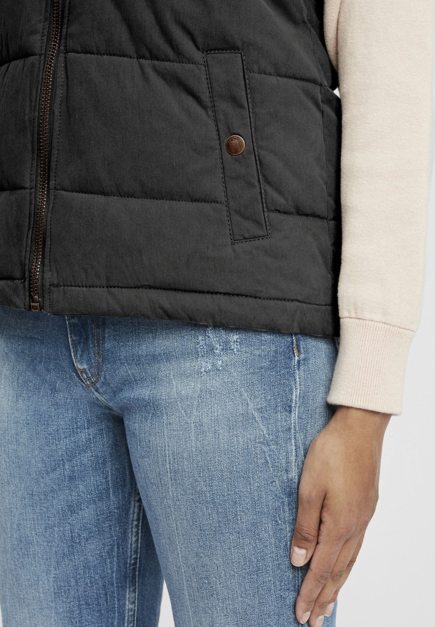 OXMO Oxlew - Bodywarmer - Black 7 OXMO Oxlew - Bodywarmer - Black - Afbeelding 5