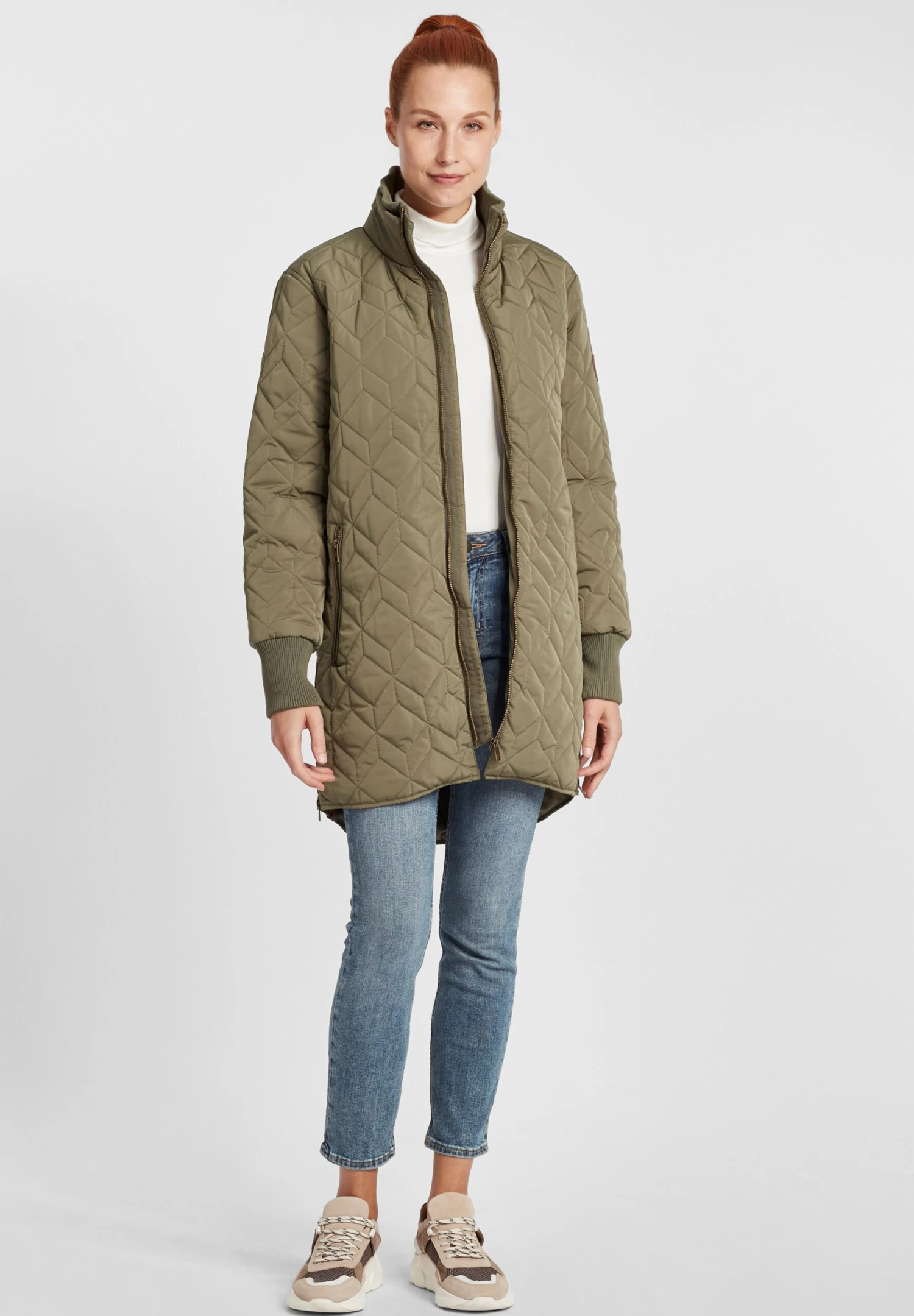 OXMO Alara - Winterjas - Hedge 4 OXMO Alara - Winterjas - Hedge - Afbeelding 2