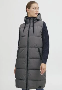 OXMO Oxsolice - Bodywarmer - Pewter