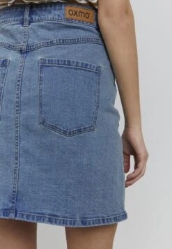 OXMO Frigga - A-Lijn Rok - Light Blue Denim 12 OXMO Frigga - A-Lijn Rok - Light Blue Denim -OXMO Verkoopwinkel 175fc89410264a51b4fb670e5f44a730