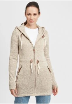 OXMO Oxthora - Halflange Jas - Dune