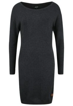 OXMO Oxella - Gebreide Jurk - Dar Grey M -OXMO Verkoopwinkel 214feaf02fe04824a9f7306e9dd2c6b8