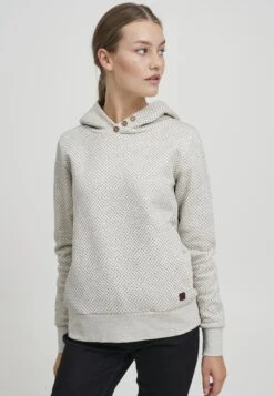 OXMO Oxvera - Hoodie - Oyster Grey Melange