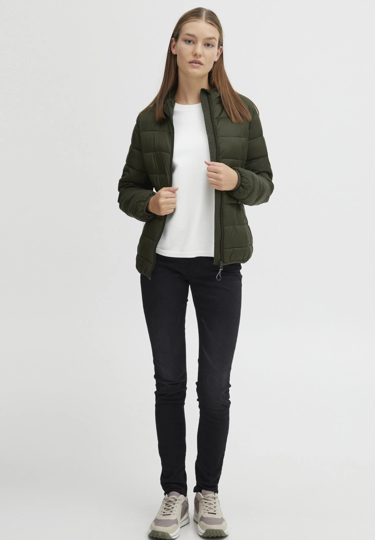 OXMO Oxbene - Winterjas - Rosin 4 OXMO Oxbene - Winterjas - Rosin - Afbeelding 2