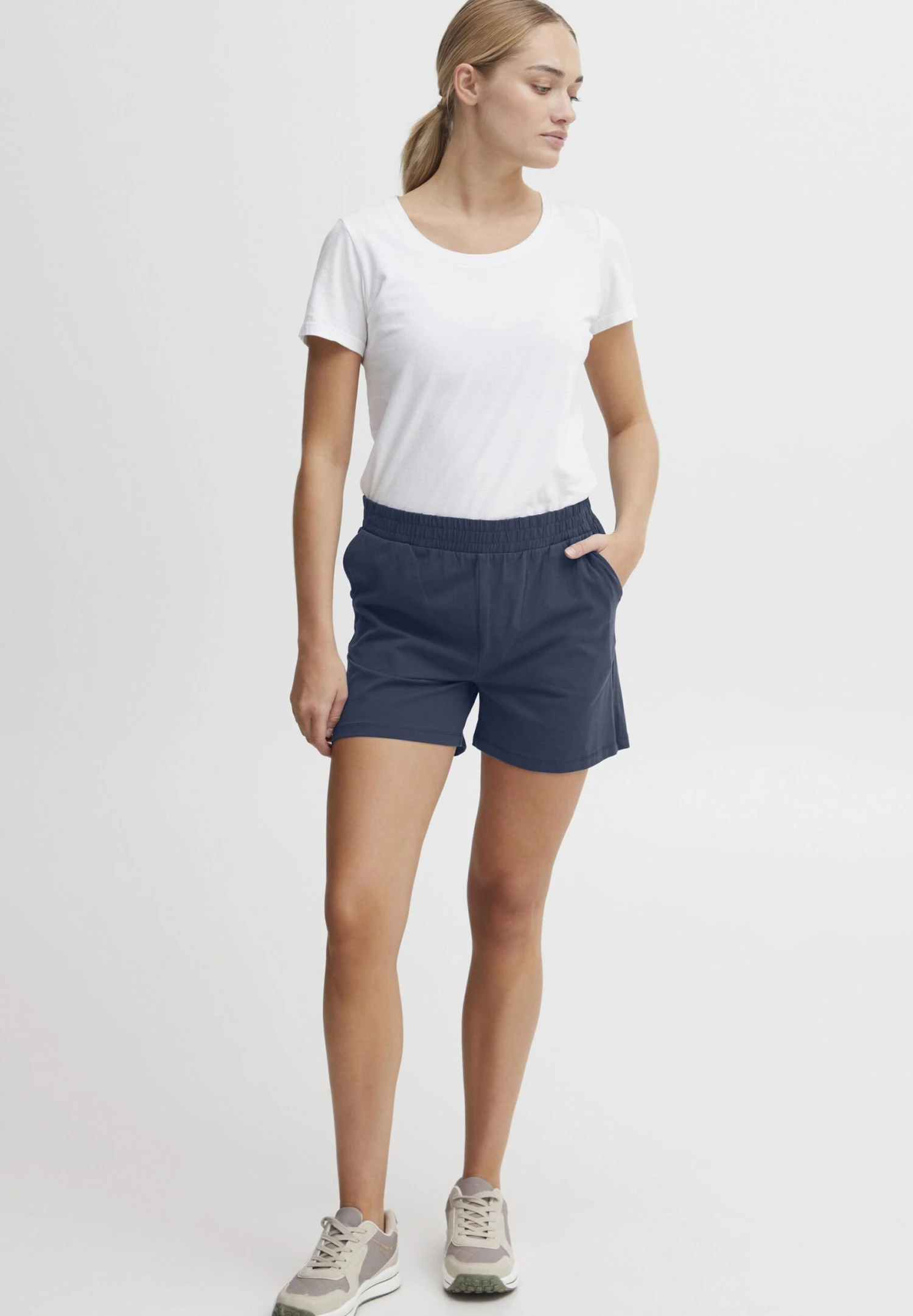 OXMO Oxodine - Shorts - Indigo Blue 4 OXMO Oxodine - Shorts - Indigo Blue - Afbeelding 2