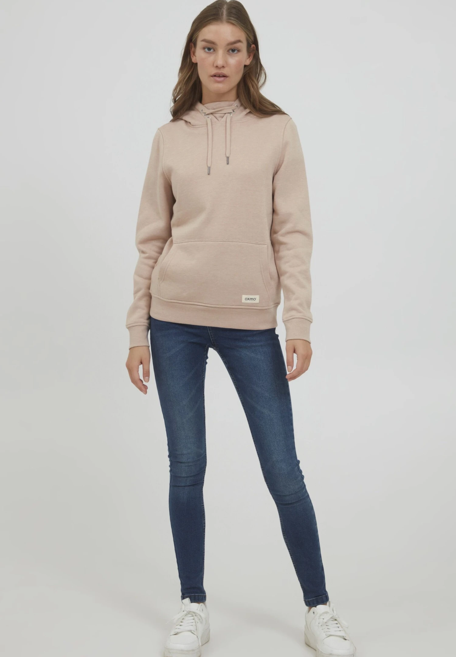 OXMO Oxowena - Hoodie - Mahogany Rose Melange 4 OXMO Oxowena - Hoodie - Mahogany Rose Melange - Afbeelding 2