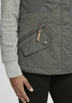 OXMO Oxbellissa - Bodywarmer - Dark Grey -OXMO Verkoopwinkel 404285140b094db989472b08c96fc693