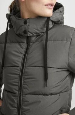 OXMO Oxsofina - Winterjas - Pewter -OXMO Verkoopwinkel 437d6ff0c9ce4e10b67f761795324717