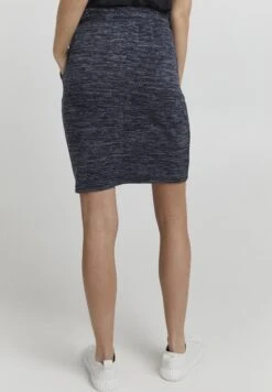 OXMO Birga - Kokerrok - Insignia Blue Melange -OXMO Verkoopwinkel 4578b89430e04e5a8a97e0b73f2b4ba5