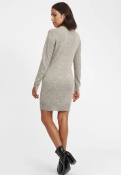 OXMO Oxnatti - Gebreide Jurk - Stone Mix -OXMO Verkoopwinkel 489c692f5bf4419aa1dcc810ea1c2a62