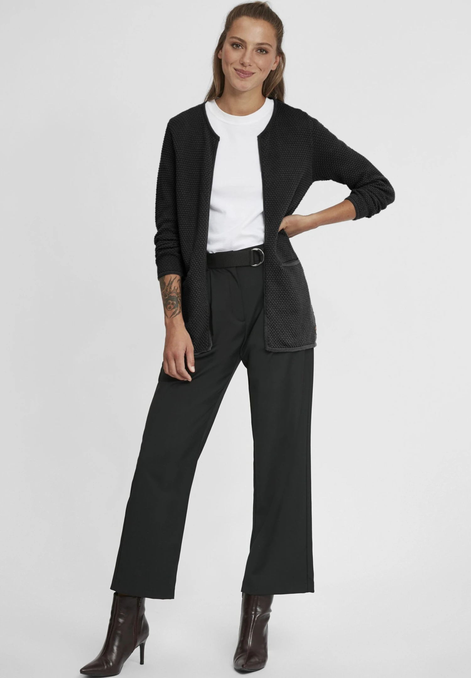 OXMO Oxhilda - Vest - Black 4 OXMO Oxhilda - Vest - Black - Afbeelding 2