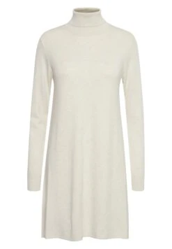 OXMO Winala - Gebreide Jurk - Oyster Grey Melange -OXMO Verkoopwinkel 5212a2b720614827a0e63c863bc5e849