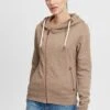 OXMO Oxvicky - Sweater Met Rits - Sand Melan 1 OXMO Oxvicky - Sweater Met Rits - Sand Melan -OXMO Verkoopwinkel 535e7354ebc84d9ab65aad81fbf293c9