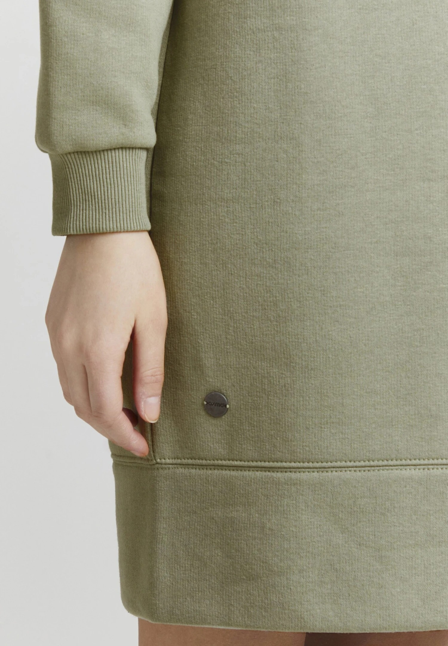 OXMO Holly - Jurk - Seagrass 6 OXMO Holly - Jurk - Seagrass - Afbeelding 4