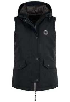 OXMO Oxtenja - Bodywarmer - Black -OXMO Verkoopwinkel 5b7a0dc4a89b445b8a04cef37f25034e