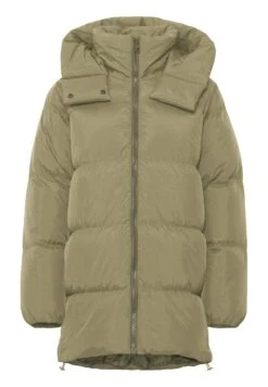 OXMO Oxellie - Winterjas - Covert Green -OXMO Verkoopwinkel 5be33948816f40fd8aae9538276a7022