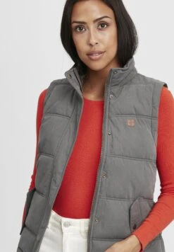 OXMO Oxlewonda - Bodywarmer - Dark Grey -OXMO Verkoopwinkel 604a341064344c95b389f1caeb260637