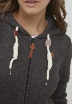 OXMO Oxthora - Halflange Jas - True Black -OXMO Verkoopwinkel 63b68c1c7bb243669d7ad0ae3e534c00