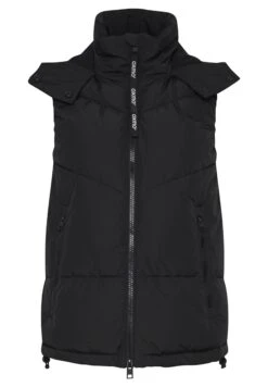 OXMO Ox-Juliette - Bodywarmer - Black -OXMO Verkoopwinkel 67357ab100fe4357a8ac6b915763bc14