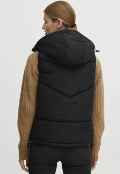 OXMO Ox-Juliette - Bodywarmer - Black -OXMO Verkoopwinkel 7091b5251d4b4392a26f04f70b1c1744