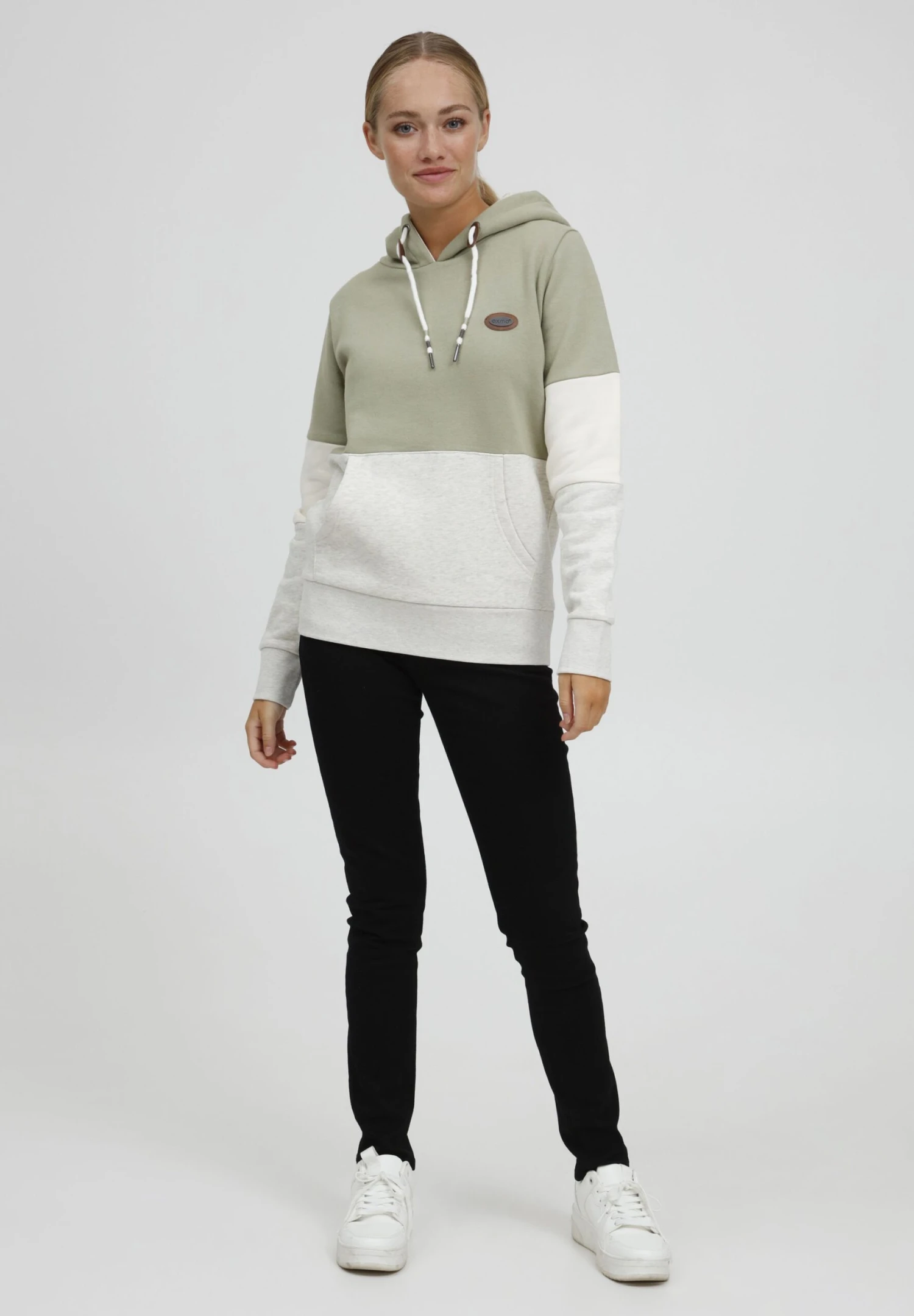 OXMO Oxkathrine - Sweater - Seagrass 4 OXMO Oxkathrine - Sweater - Seagrass - Afbeelding 2