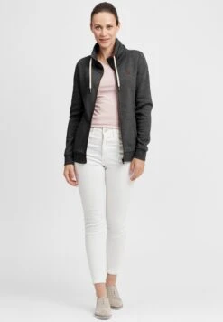 OXMO Oxvicky - Sweater Met Rits - Dar Grey M 9 OXMO Oxvicky - Sweater Met Rits - Dar Grey M -OXMO Verkoopwinkel 79671c4243c64eb5b00ca32092b2b508