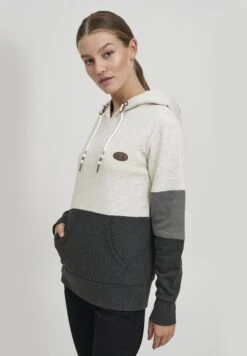 OXMO Oxkathrine - Sweater - Oyster Grey Melange