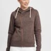 OXMO Oxvicky - Sweater Met Rits - Coffe B Me -OXMO Verkoopwinkel 7db1a81e2065466488da46d925896c2b