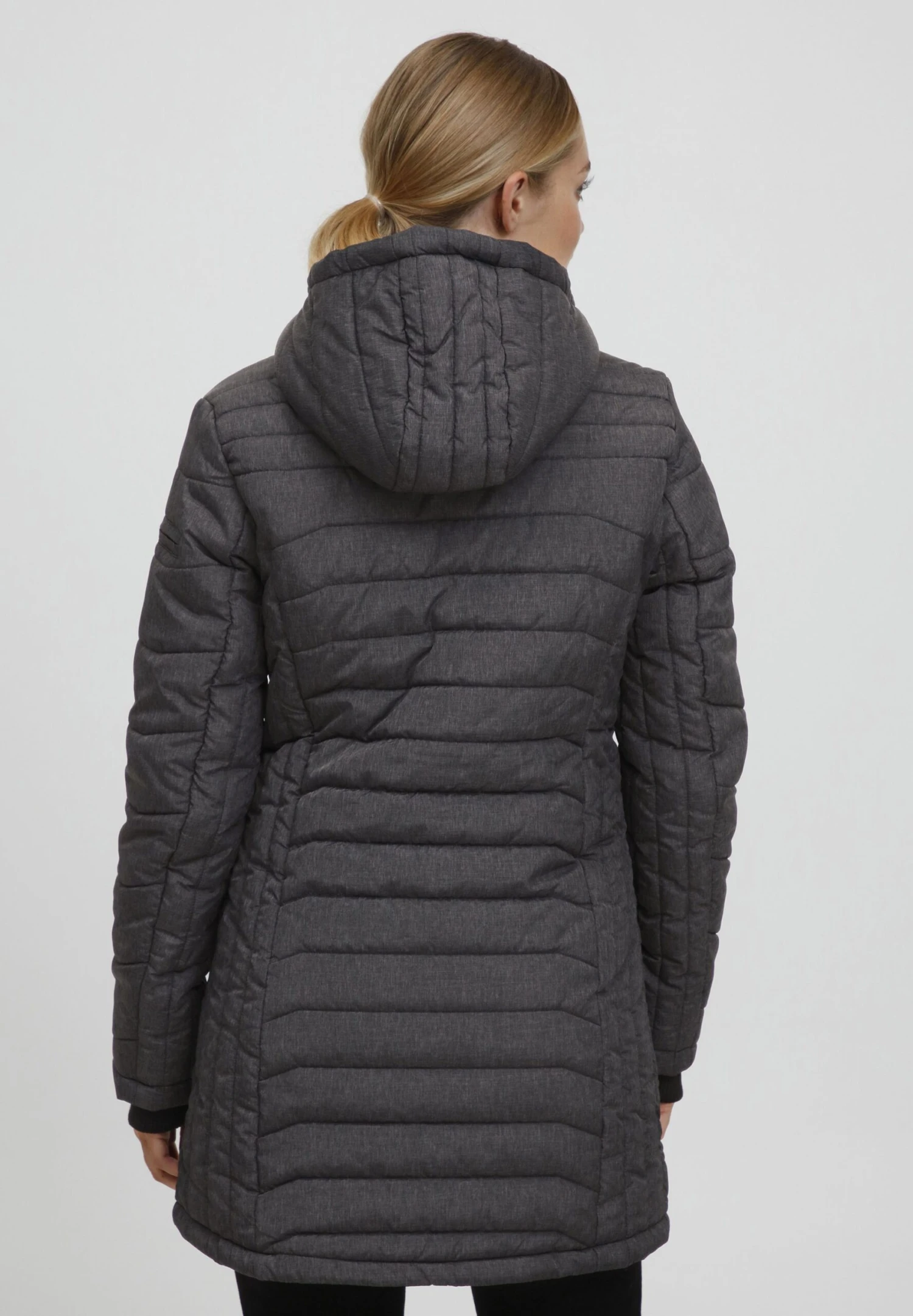 OXMO Oxnelly - Winterjas - Black 5 OXMO Oxnelly - Winterjas - Black - Afbeelding 3