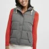 OXMO Oxlewonda - Bodywarmer - Dark Grey -OXMO Verkoopwinkel 7f28c4ccfb624fbe9598ea2a36be2f9a