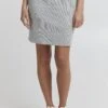 OXMO Oxlou - Kokerrok - Light Grey Melange -OXMO Verkoopwinkel 809ca7d1b6624e88bca4a0768b432fac