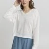 OXMO Katla - Trui - Off White 2 OXMO Katla - Trui - Off White -OXMO Verkoopwinkel 854b9e99c26045ea8fa888dc41a24eee