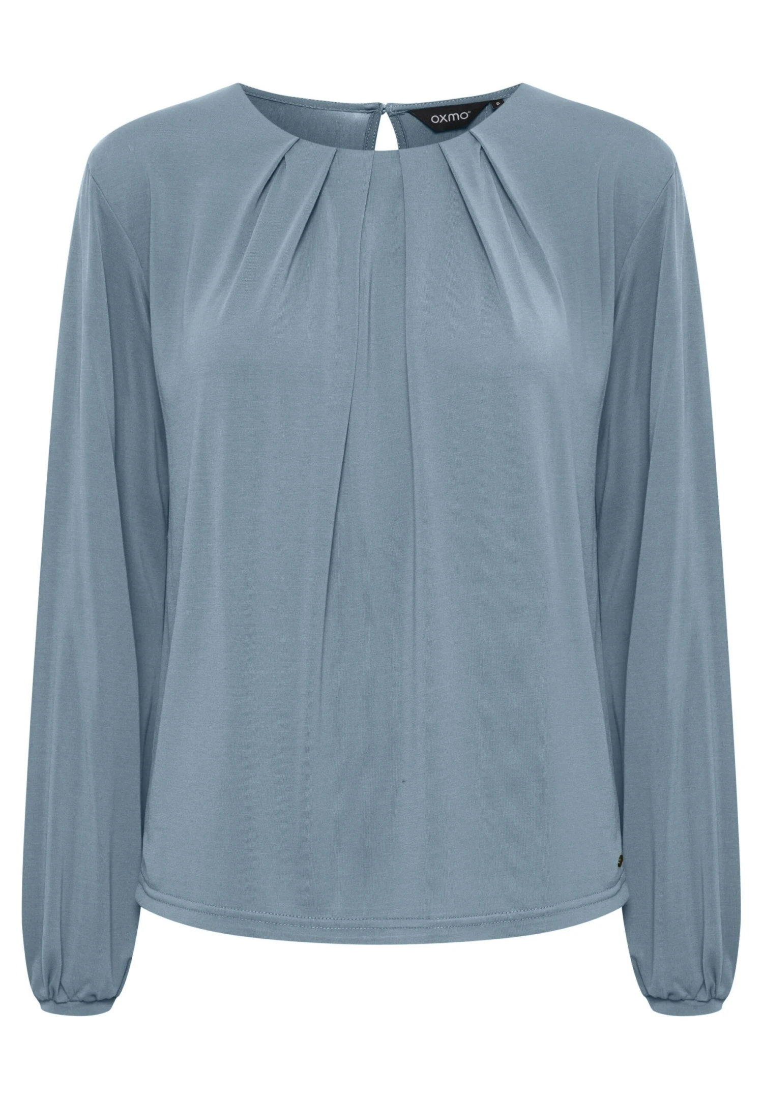 OXMO Oxhal - Blouse - Smoke Blue 8 OXMO Oxhal - Blouse - Smoke Blue - Afbeelding 6