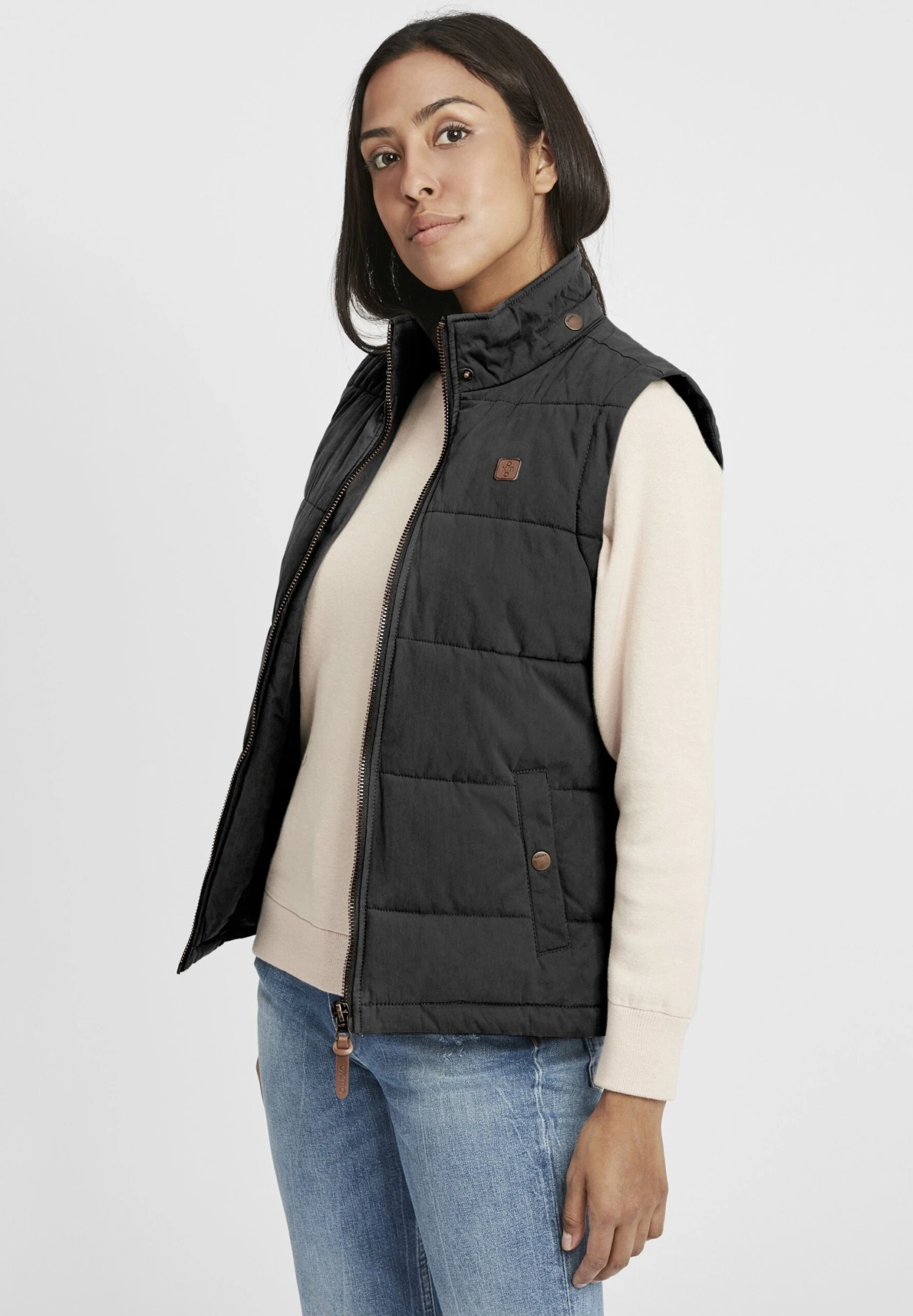 OXMO Oxlew - Bodywarmer - Black 8 OXMO Oxlew - Bodywarmer - Black - Afbeelding 6