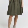 OXMO Lerke - A-Lijn Rok - Dusty Olive 1 OXMO Lerke - A-Lijn Rok - Dusty Olive -OXMO Verkoopwinkel 9c45ff2fbb254cc5a0bb1a05b009c809