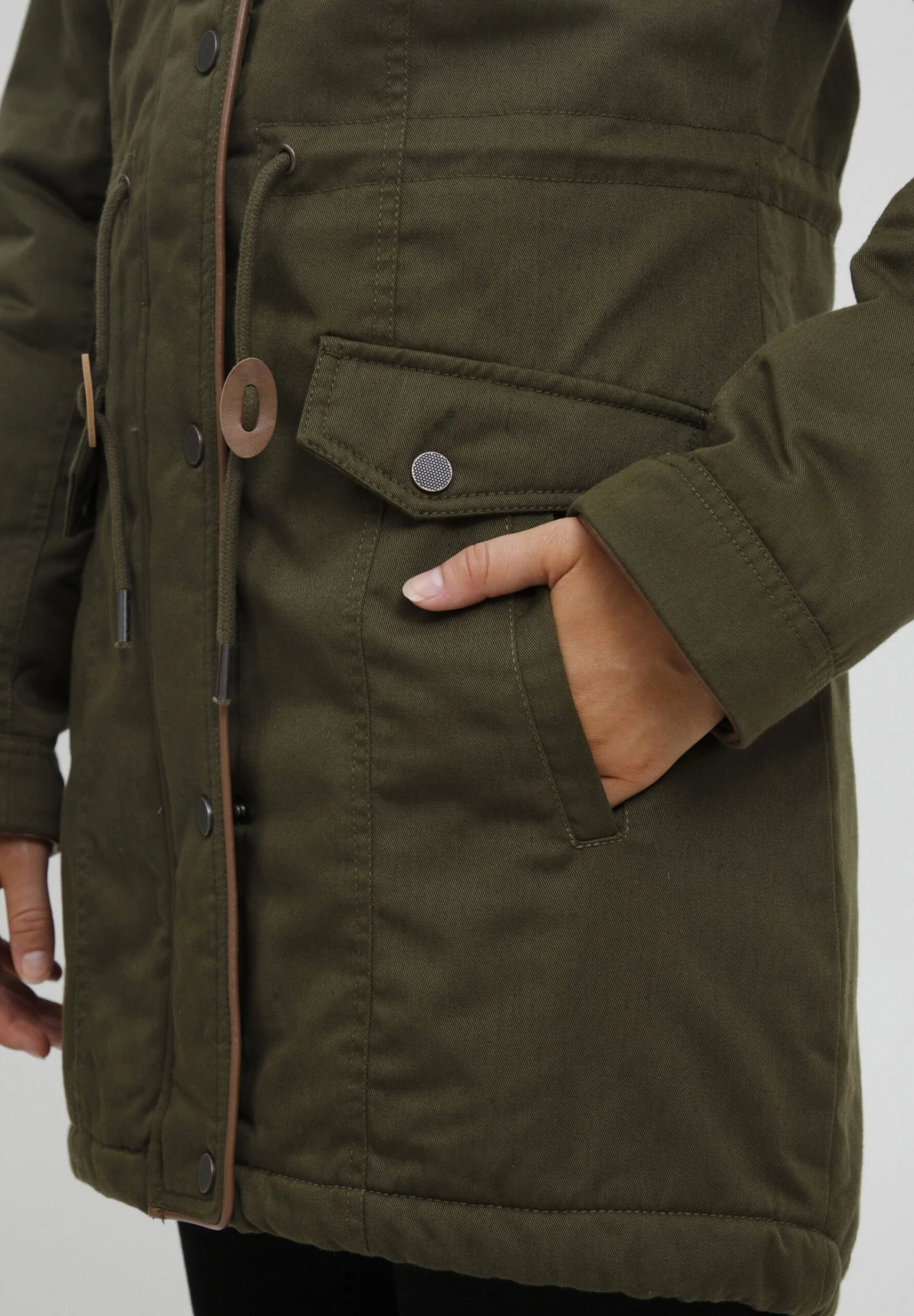 OXMO Oxanna - Parka - Ivy Green 7 OXMO Oxanna - Parka - Ivy Green - Afbeelding 5