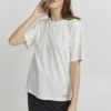 OXMO Pinala - T-Shirt Basic - Cloud Dancer -OXMO Verkoopwinkel a1539513b2a048f8b57d67695223a9e3