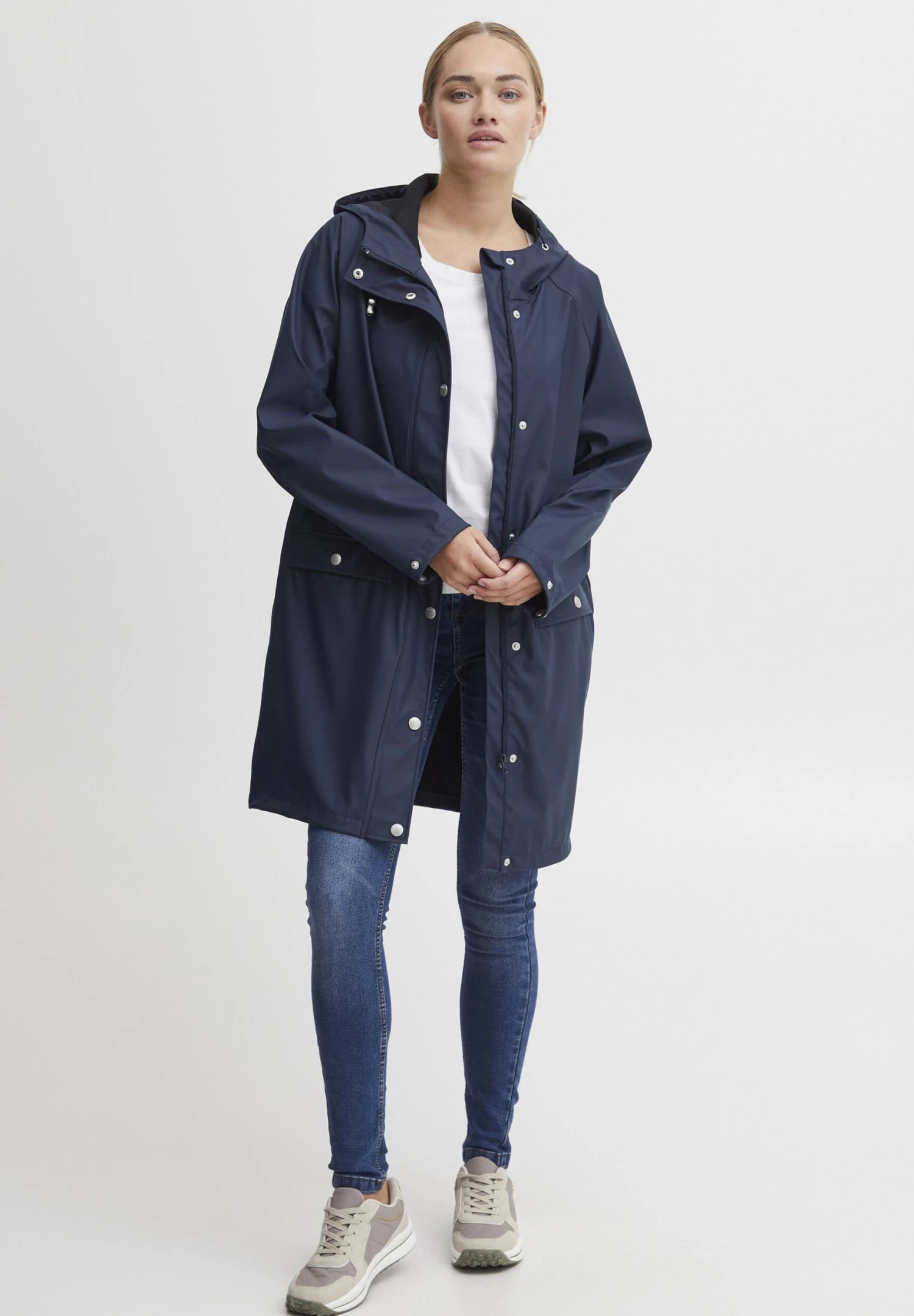 OXMO Oxtanne - Parka - Total Eclipse 4 OXMO Oxtanne - Parka - Total Eclipse - Afbeelding 2