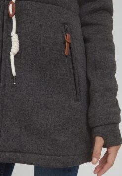 OXMO Oxthora - Halflange Jas - True Black -OXMO Verkoopwinkel b14fc8604c334dedb53e11974f00e8da