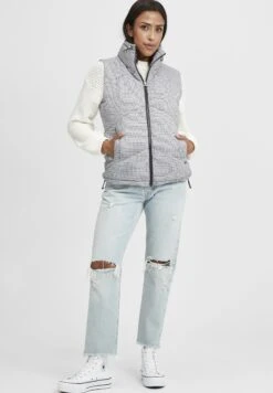 OXMO Oxnennja - Bodywarmer - Black -OXMO Verkoopwinkel b33681a0b3ab4128be327e9b6f83b6e7