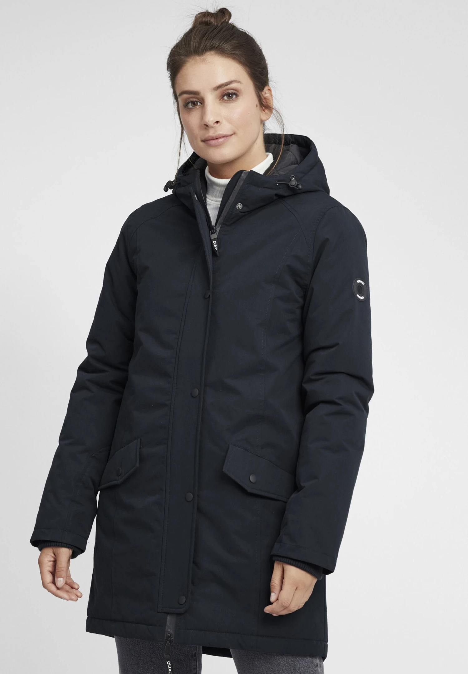 OXMO Oxtamila - Winterjas - Black 3 OXMO Oxtamila - Winterjas - Black