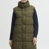 OXMO Oxbodani - Bodywarmer - Olive Night