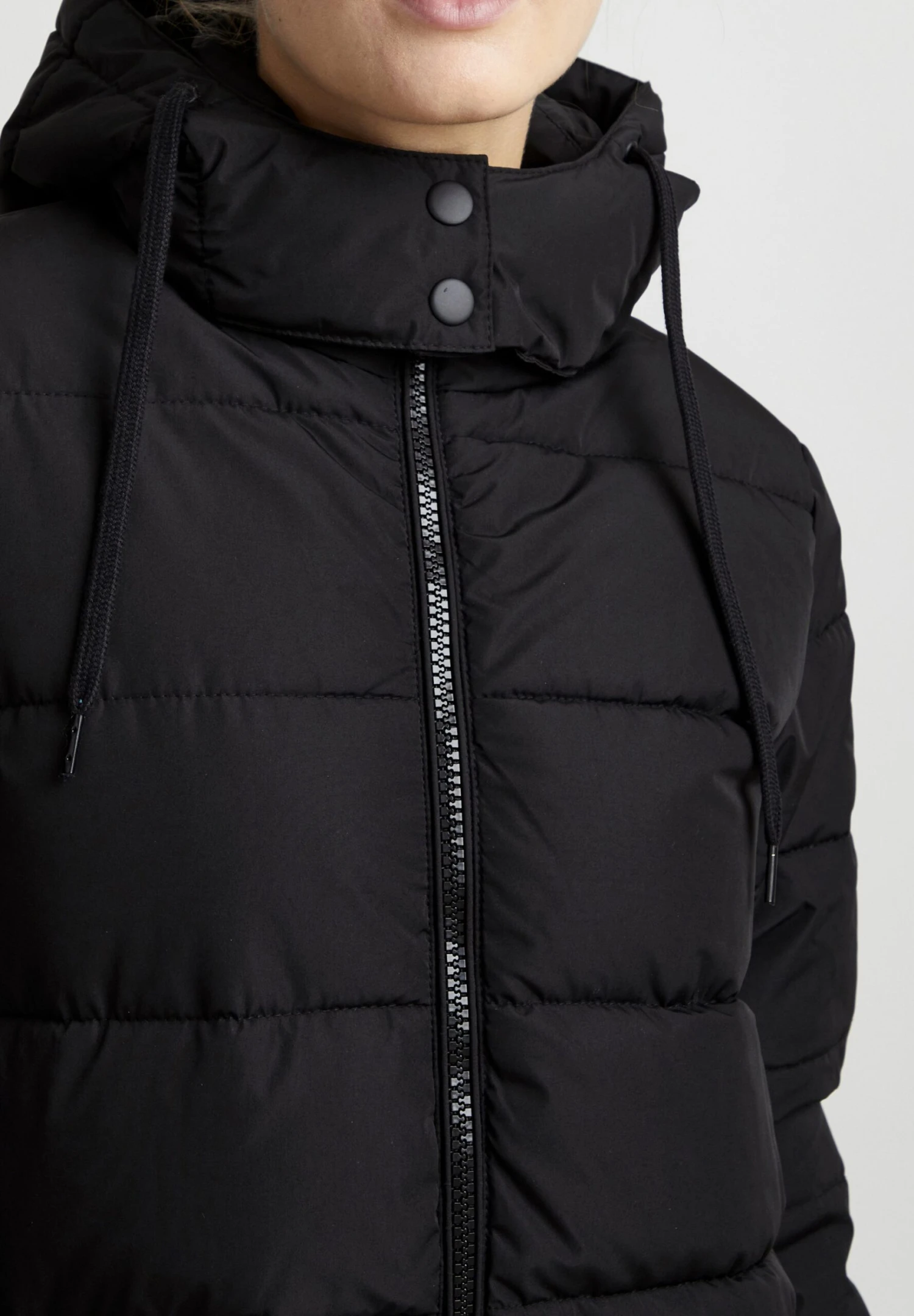 OXMO Oxsoliana - Winterjas - Black 6 OXMO Oxsoliana - Winterjas - Black - Afbeelding 4