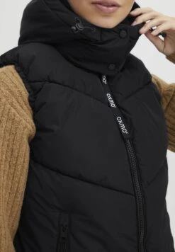 OXMO Ox-Juliette - Bodywarmer - Black -OXMO Verkoopwinkel cc6104e9ca824eb3bbcd4b5459ab835e