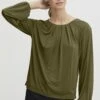 OXMO Oxhal - Blouse - Military Olive 1 OXMO Oxhal - Blouse - Military Olive -OXMO Verkoopwinkel cd7d40648c4c494ba06b1ca9161104b1