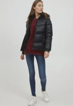 OXMO Oxtabea - Winterjas - Black -OXMO Verkoopwinkel d0cdd3458ce441978d694ef563a460d9