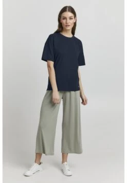 OXMO Pinala - T-Shirt Basic - Total Eclipse -OXMO Verkoopwinkel d582c77da9cf488fa167663e903c2cd0