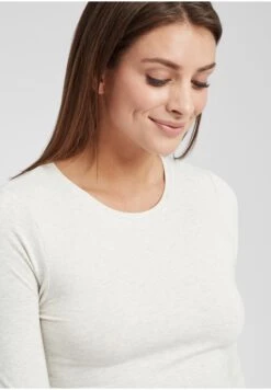 OXMO Oxmarie - Longsleeve - Oyster Grey Melange 11 OXMO Oxmarie - Longsleeve - Oyster Grey Melange -OXMO Verkoopwinkel d7e7f2859fe44d7a9b33f56952957d5c