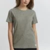 OXMO Pim - T-Shirt Basic - Seagrass 1 OXMO Pim - T-Shirt Basic - Seagrass -OXMO Verkoopwinkel e92b0a18bbd143f7878b2b3989529596